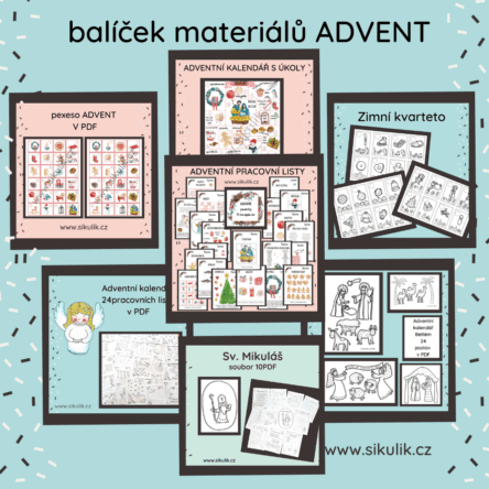 BALÍČEK MATERIÁLŮ ADVENT