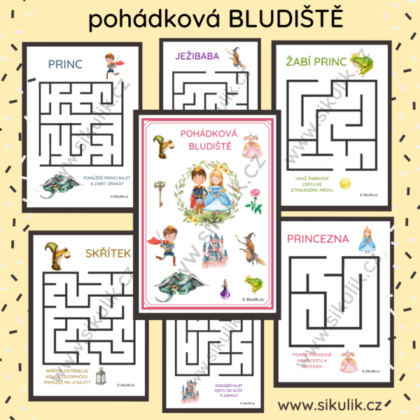 POHÁDKOVÁ BLUDIŠTĚ