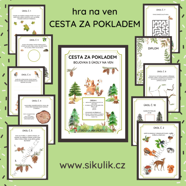CESTA ZA POKLADEM  BOJOVKA S ÚKOLY NA VEN