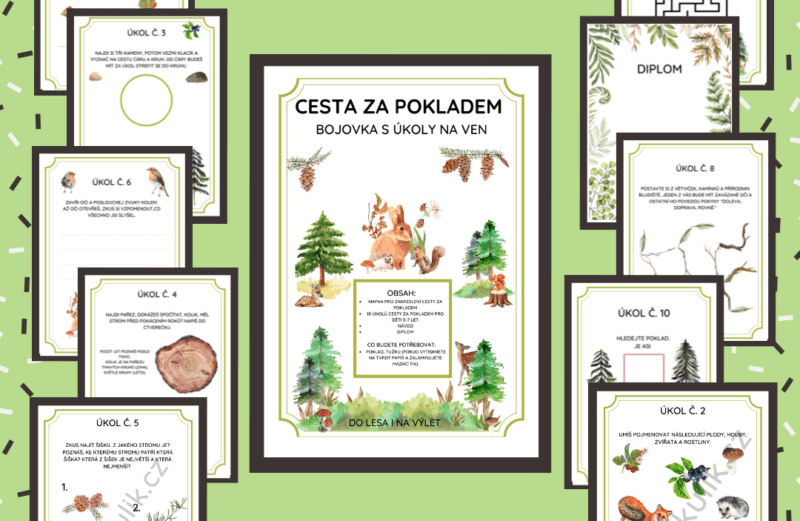 CESTA ZA POKLADEM  BOJOVKA S ÚKOLY NA VEN