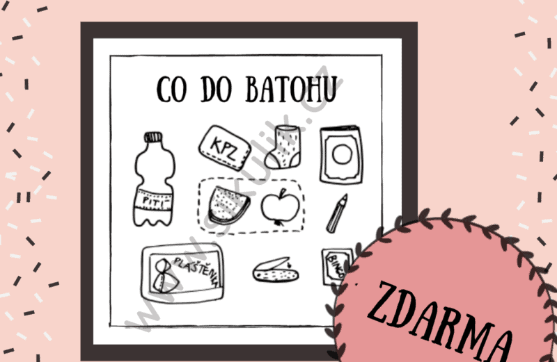 Úkol č. 8 batoh