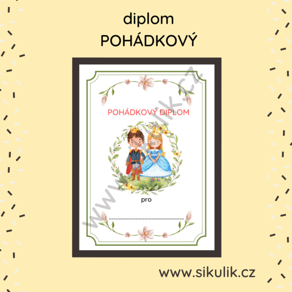 Pohádkový diplom