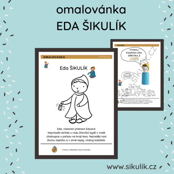 EDA ŠIKULÍK SOUTĚŽNÍ OMALOVÁNKA