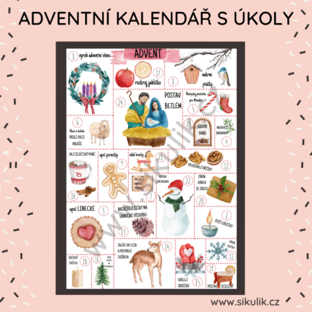 ADVENTNÍ KALENDÁŘ S ÚKOLY