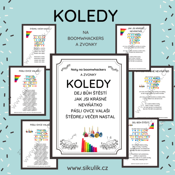 KOLEDY na boomwhackers a zvonky
