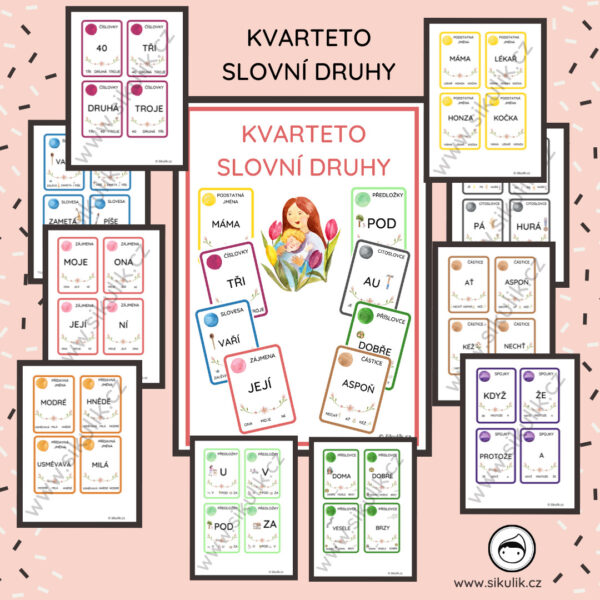 KVARTETO SLOVNÍ DRUHY