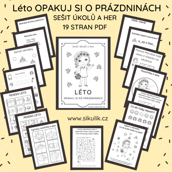 OPAKUJ SI O PRÁZDNINÁCH LÉTO