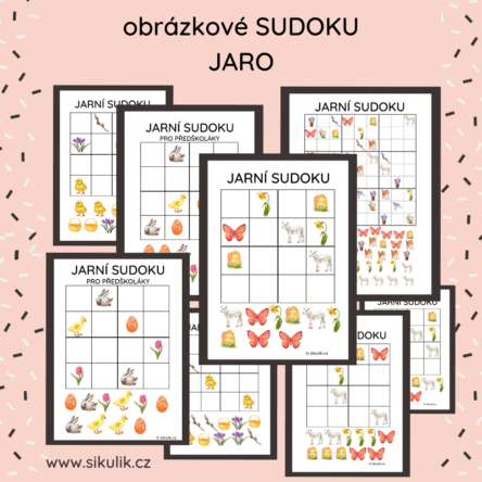 Jarní obrázkové sudoku