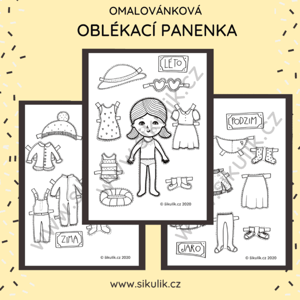 Oblékací panenka