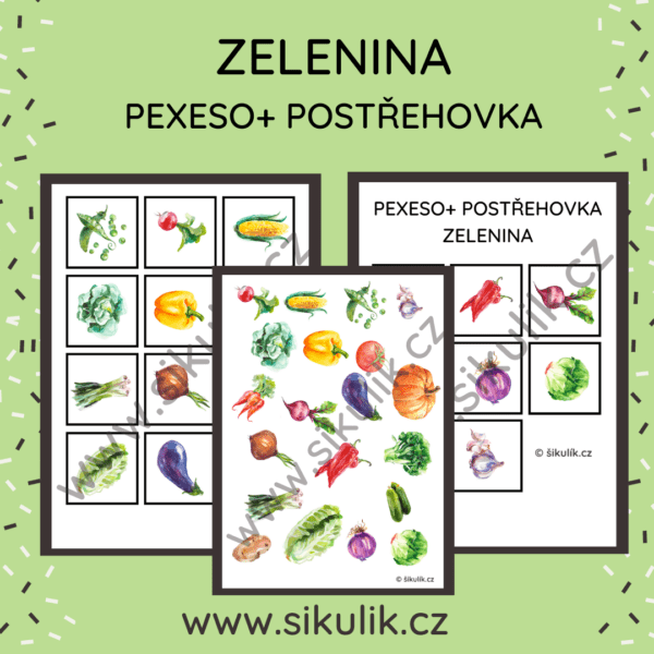 Pexeso Zelenina