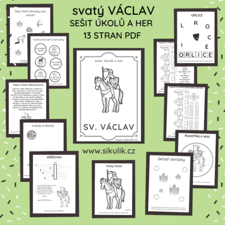 SEŠIT ÚKOLŮ A HER SVATÝ VÁCLAV