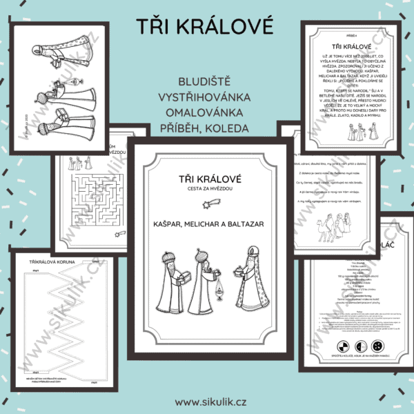 TŘI KRÁLOVÉ sešit