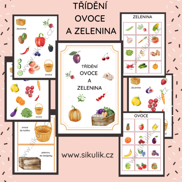 TŘÍDĚNÍ OVOCE A ZELENINA