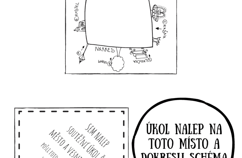 3. úkol ve městě a na vesnici náměstí