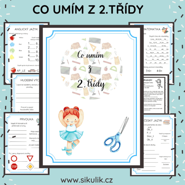 Co umím z 2.třídy (opakování pro třeťáky)