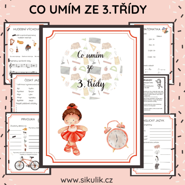 Co umím ze 3.třídy (opakování pro čtvrťáky)