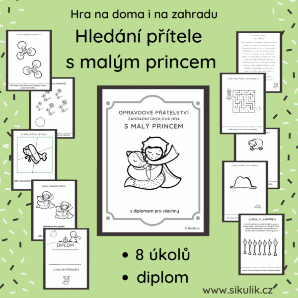Hra hledání přítele s Malým princem