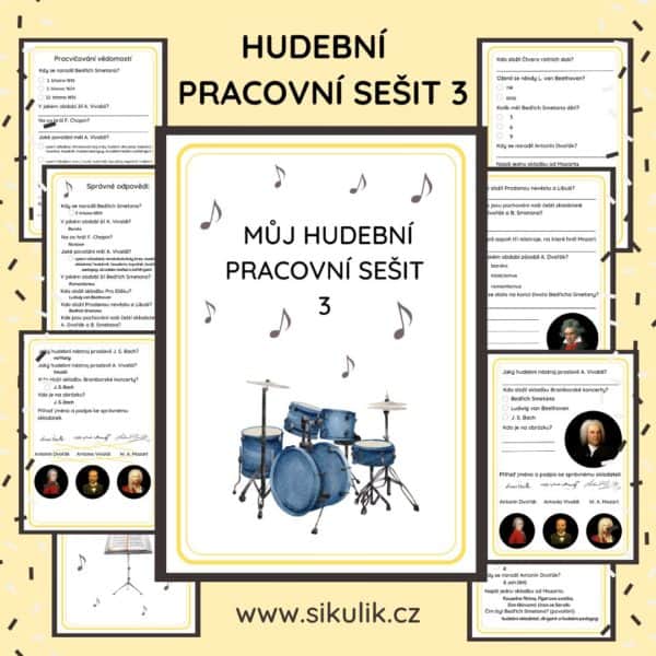MŮJ HUDEBNÍ PRACOVNÍ SEŠIT 3