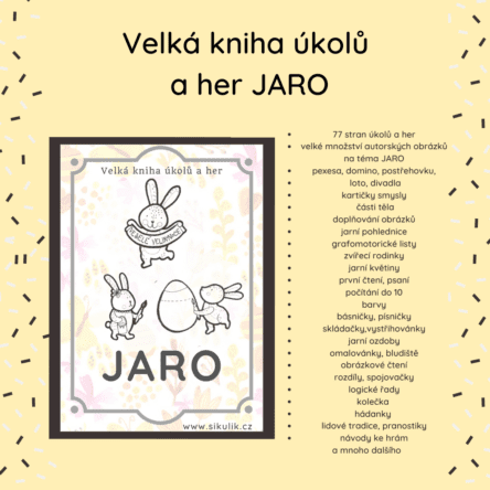 Velká kniha úkolů a her JARO