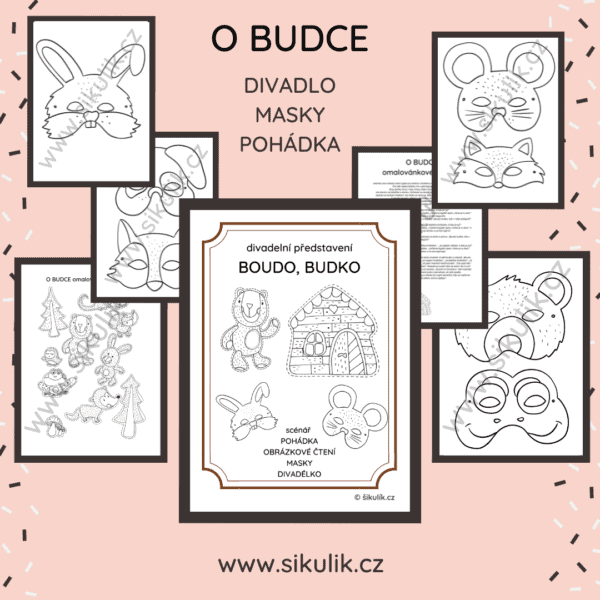 Omalovánkový soubor DIVADLO O BUDCE