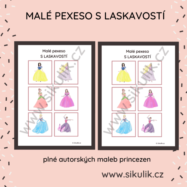 Malé pexeso s laskavostí