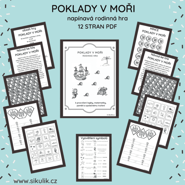 POKLADY V MOŘI napínavá rodinná hra