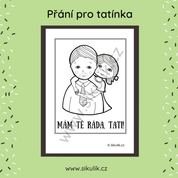 Přání tatínkovi k svátku