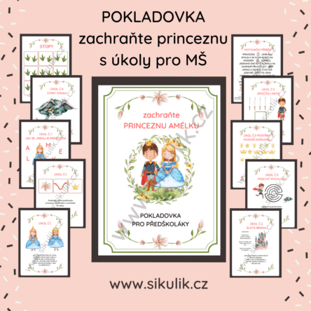Zachraňte PRINCEZNU AMÉLKU úkolová hra