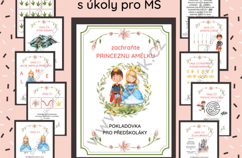 Zachraňte PRINCEZNU AMÉLKU úkolová hra