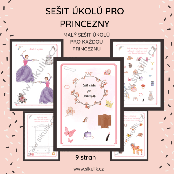 SEŠIT ÚKOLŮ PRO PRINCEZNY