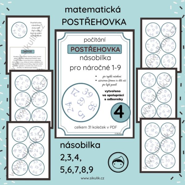 MATEMATICKÁ Postřehovka - NÁSOBILKA