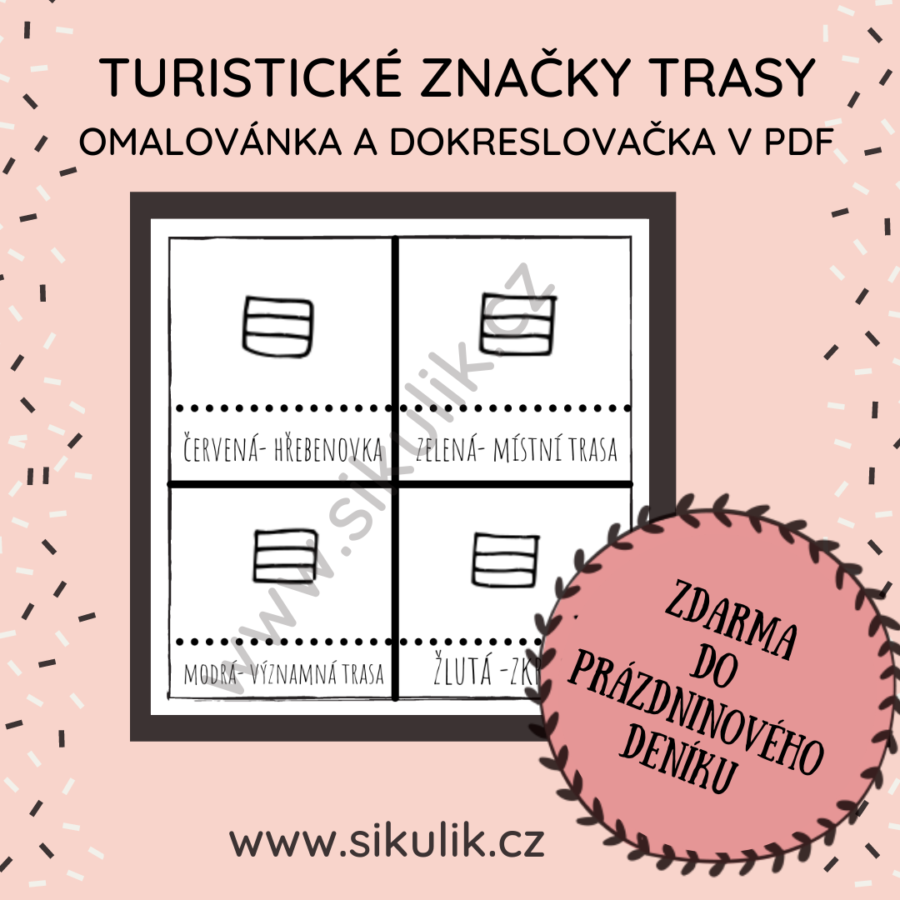 Úkol č.4 turistické značky a trasy