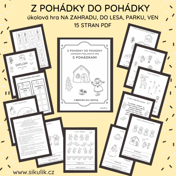 POKLADOVÁ HRA Z POHÁDKY DO POHÁDKY