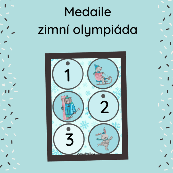 Medaile zimní sporty