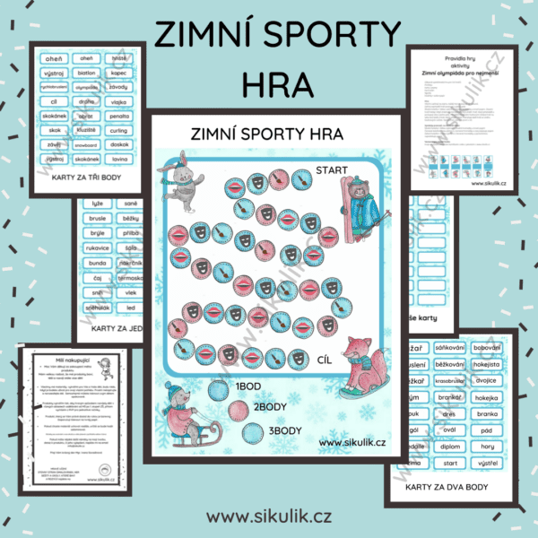 Zimní radovánky Hra