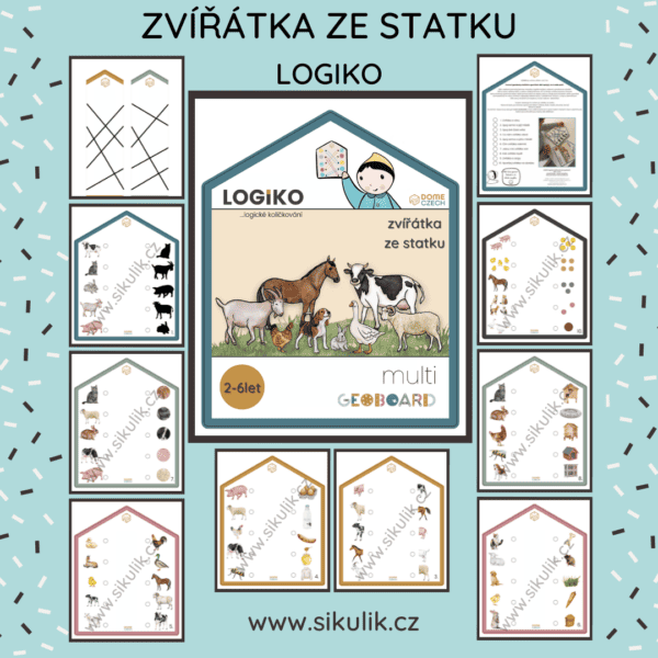 LOGIKO Zvířátka ze statku